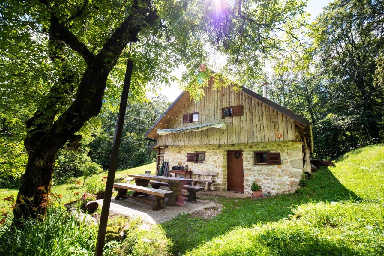 Miha Lodge - Mihcevo Plece Soča Eksteriør bilde