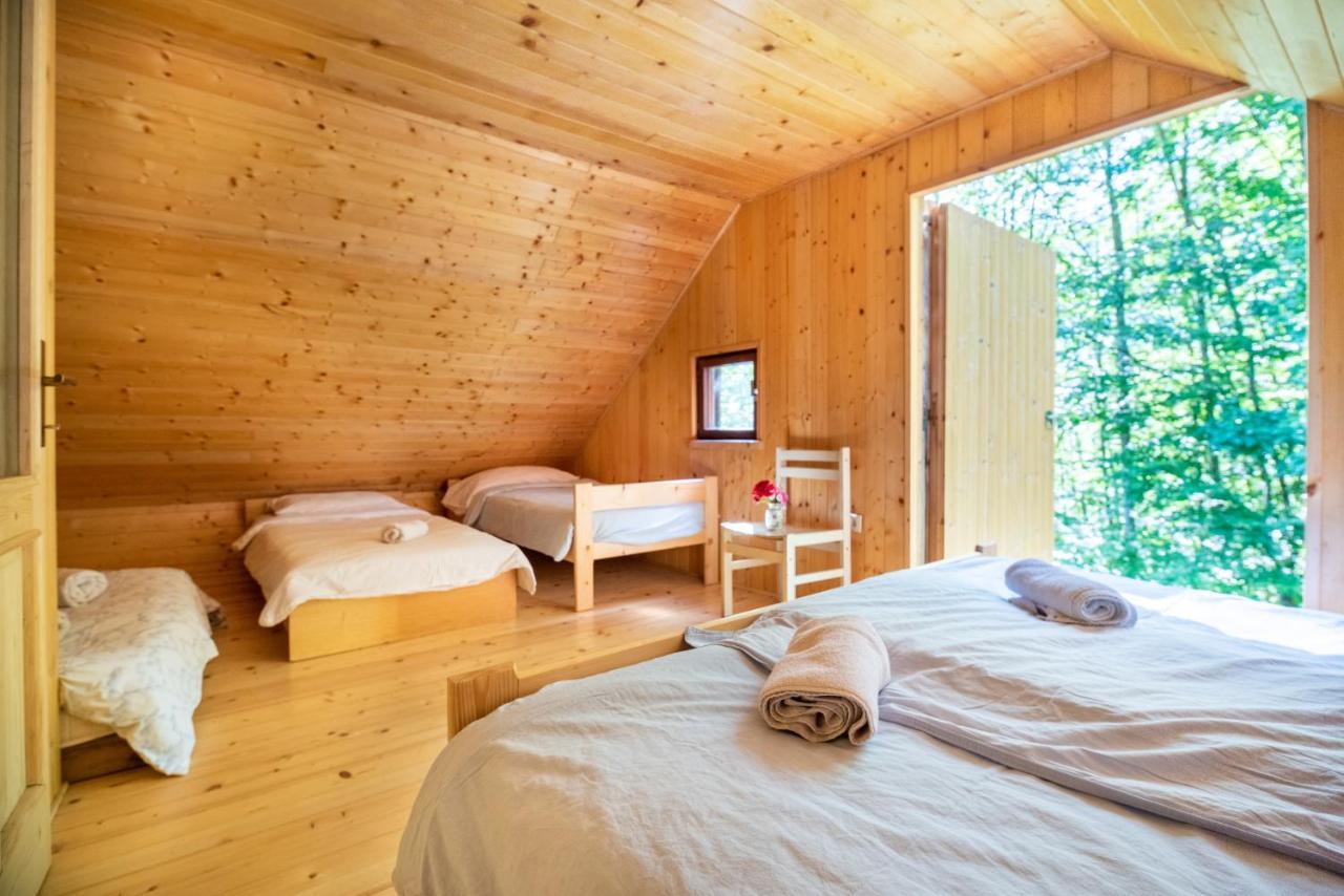 Miha Lodge - Mihcevo Plece Soča Eksteriør bilde