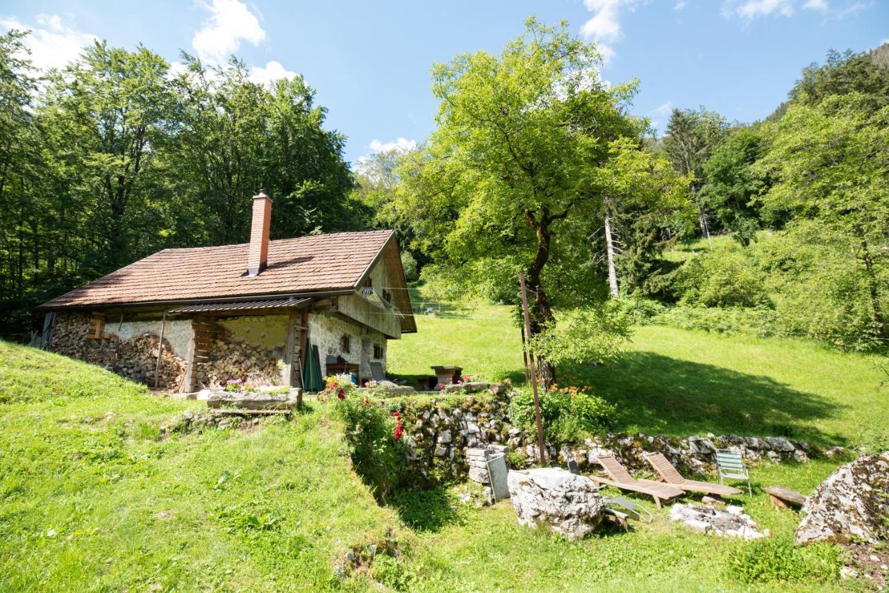 Miha Lodge - Mihcevo Plece Soča Eksteriør bilde